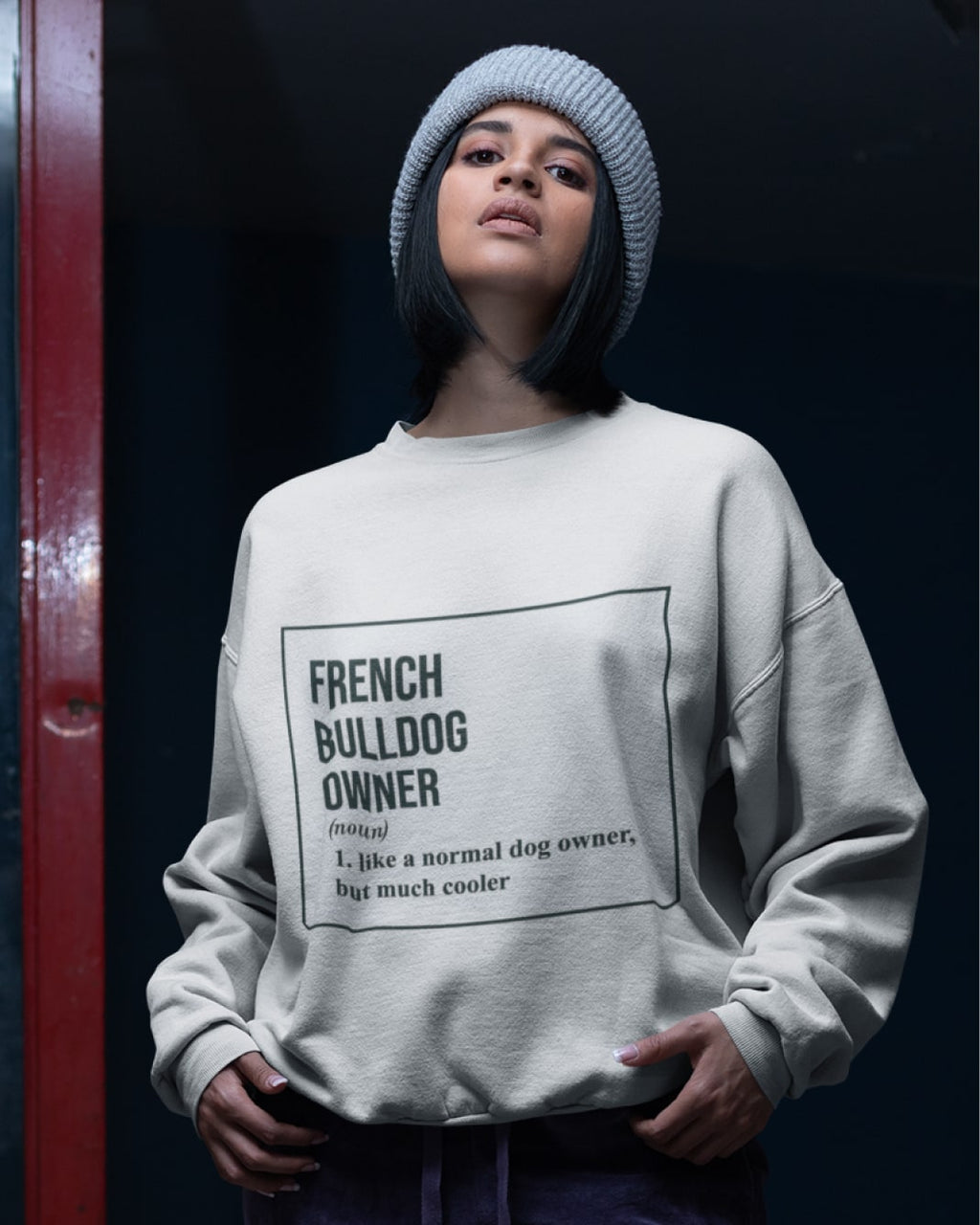 Frenchie Owner - Unisex Organic Sweater